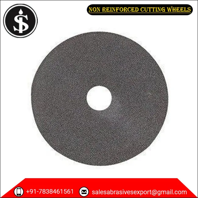 Excellent Quality Abrasive Non Reinforced Cutting Wheel 4 Inch Disc