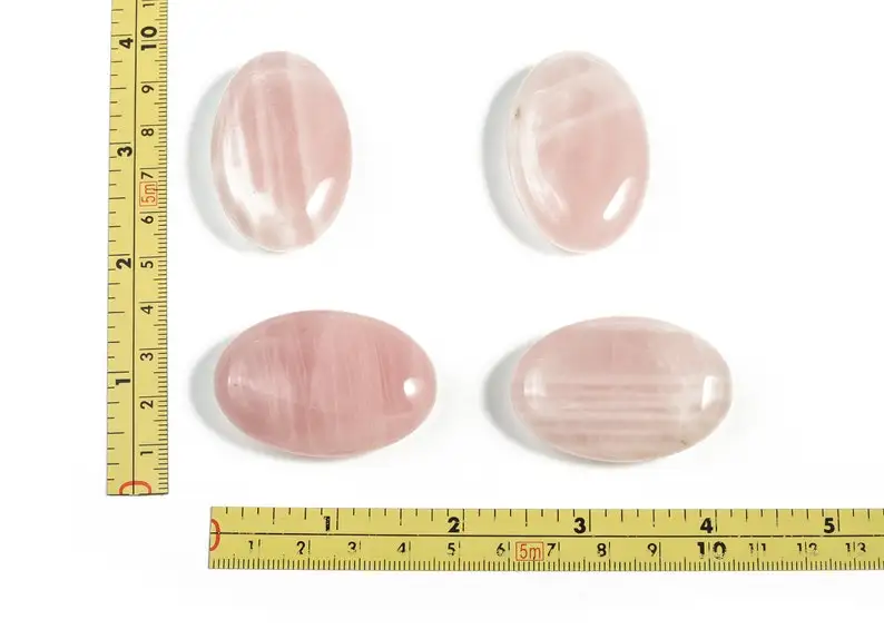 High Quality Rose Quartz Crystal Palm Stone Chakra Style Love and Healing Theme Ball Patterned Alfazal Agate Gift