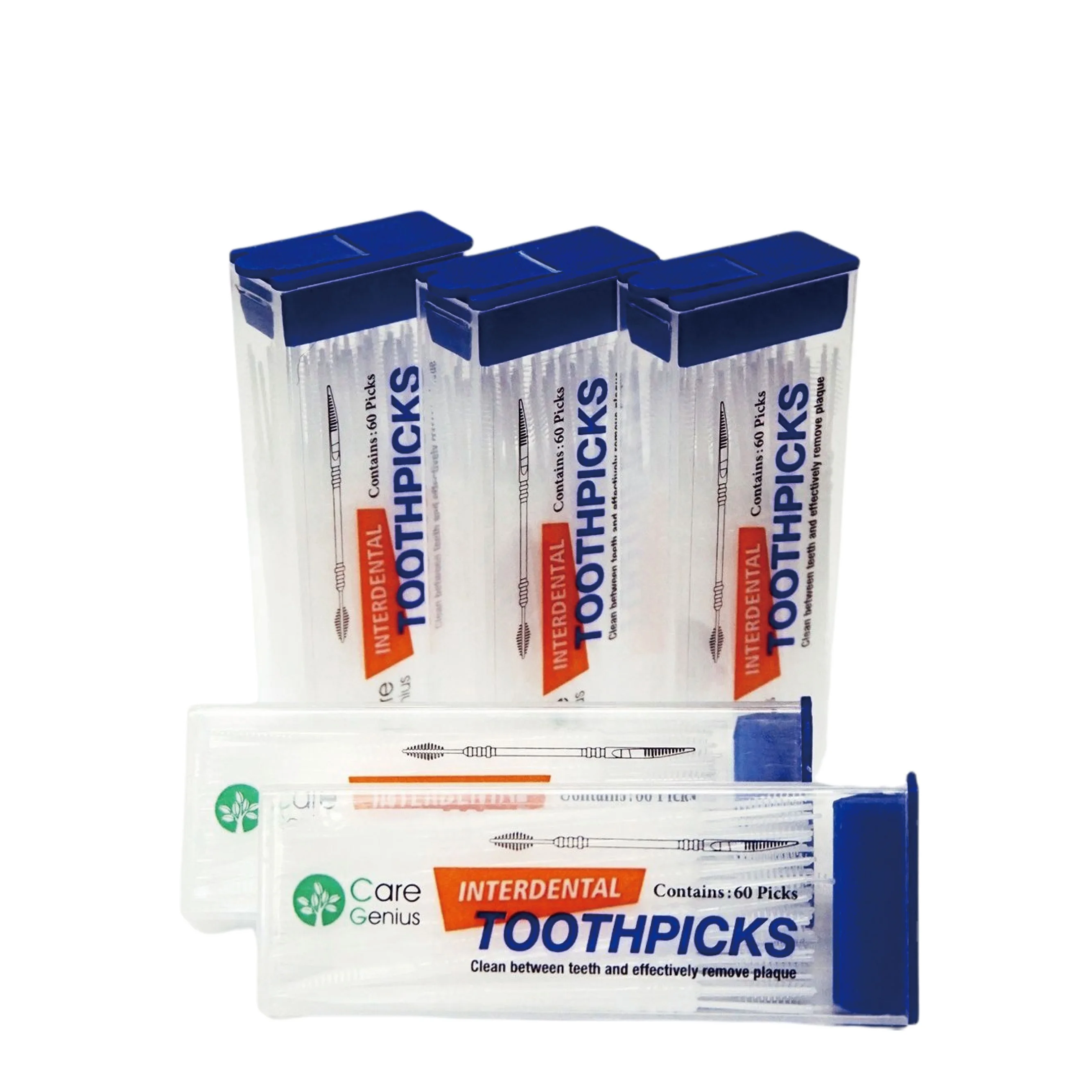 
free bleaching plastic toothpick curved 