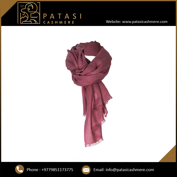 Scarf Shawl Wrap Merino Wool Blended Woman Men Winter Soft Warm Nepal Jacquard Cashmere Scarf