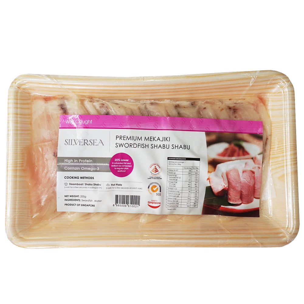 High Grade 24 Months Shelf Life 20KG Size Up Export Frozen Fish SwordFish Kirimi Xiphias Gladius Wild-Caught