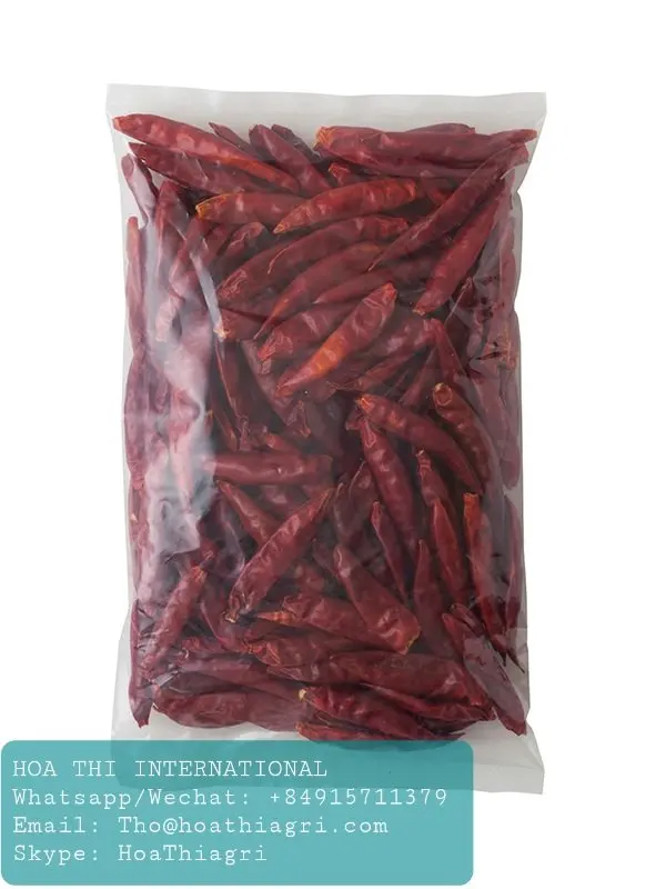 24 Months Shell Life Raw Processing Type Red Color Round Shape Good Quality Dried Red Chilli Origin Vietnam Best