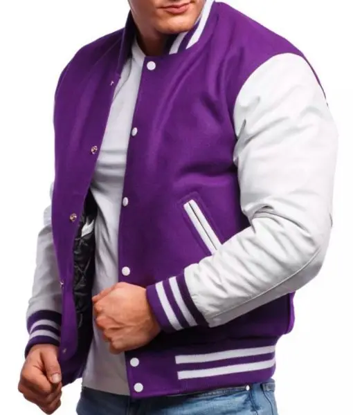 Custom Letterman Chenille Varsity Jacket High Quality Lettermen Jacket 100% Polyester Shell Men Custom Size Custom Designs Slim