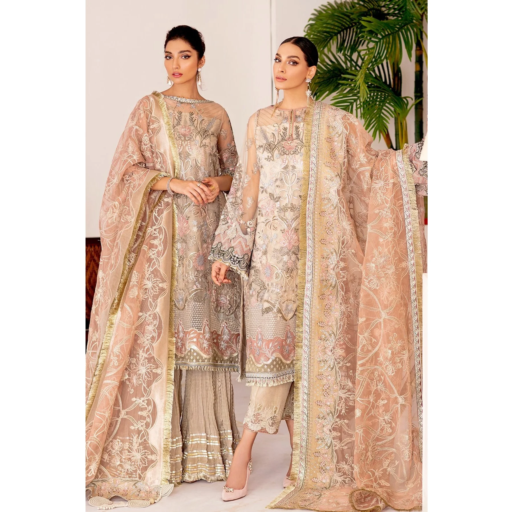 hot selling Pakistani and Indian Straight salwar kameez dress designer ethnic Suit by AJM TRADE HOUSE model 1083