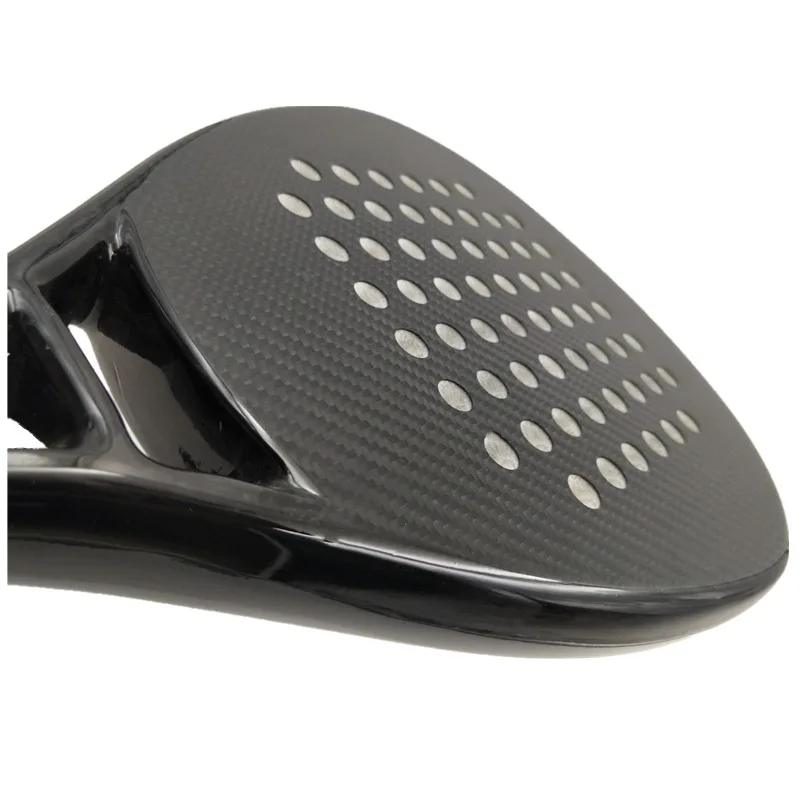 Custom Composite 3K 12K 18K 100% Carbon Racket 38mm Thick High Quality Soft EVA Core Paddle Rackets