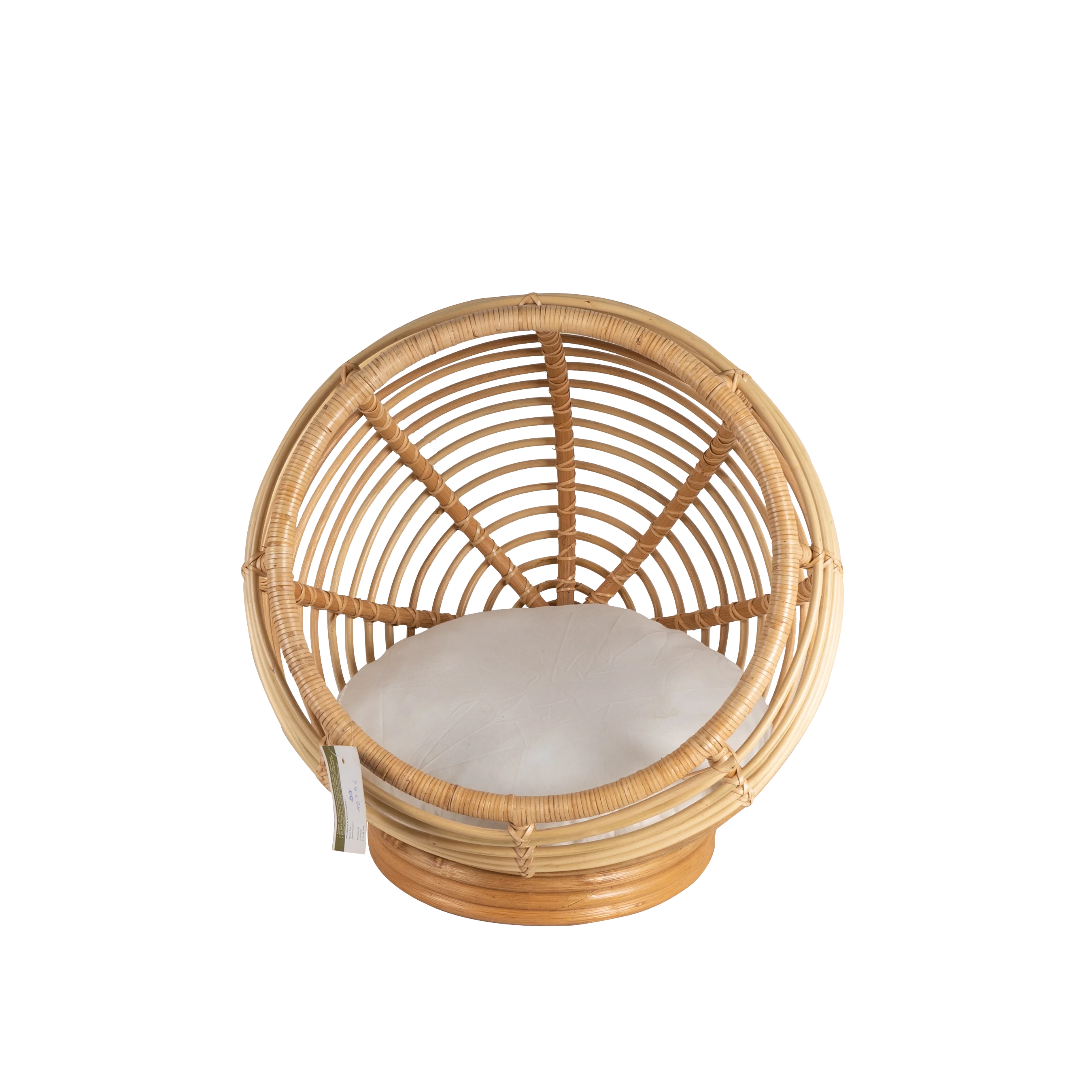 Wicker Style Indoor Outdoor Pet Bed Rattan Natural From Vietnam