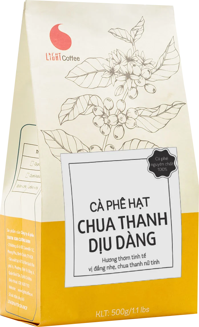 Жареные кофейные зерна зрелые красные срок годности 24 месяца и вес 0 5 кг во Вьетнаме