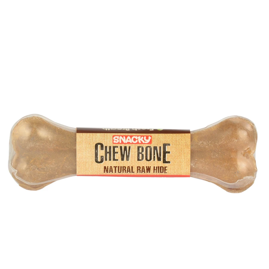 Snacky Dog Treat Natural Pressed Bone 6' 1PCS