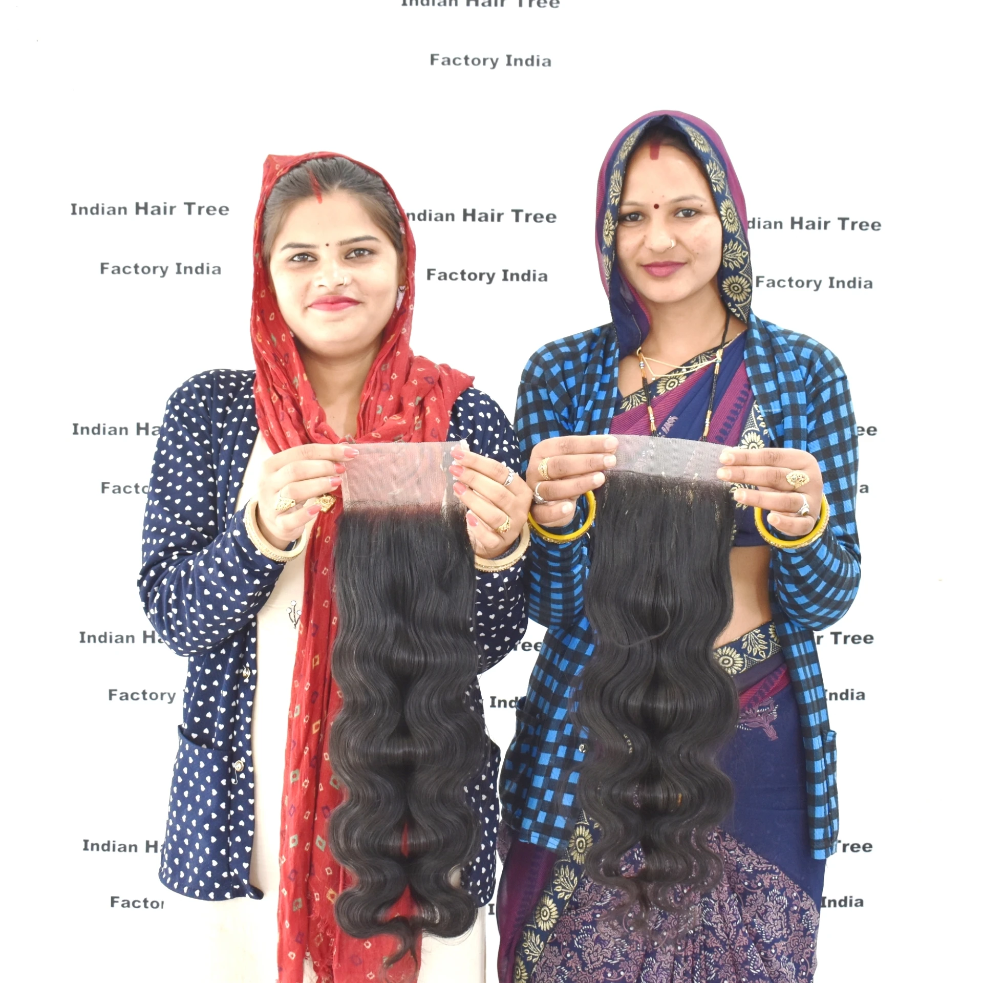 Raw Indian Hair Directly From India Natural Body Wave 5*5 Closure Hair Extensions Cheap Remy Virgin genius weft Human Hair