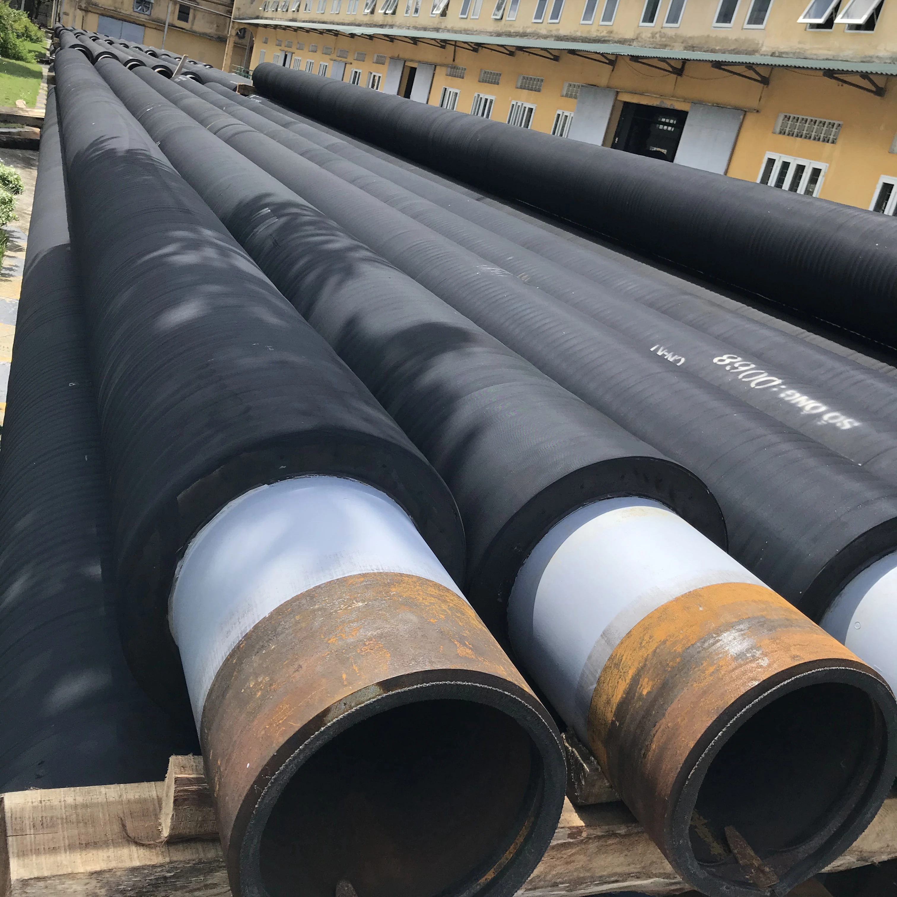 
 Изоляционная резиновая/композитная пленка для труб, используемая в тепловой мощности  