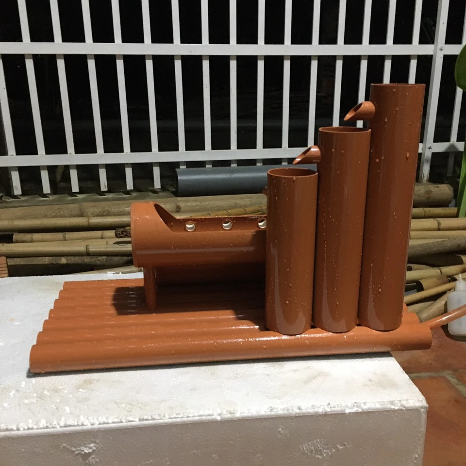 
2021 Viet Nam Lucky Aquarium Fish Tank Decoration Ornament Fountain Water style Desk Office / Outdoor Opening Gift 