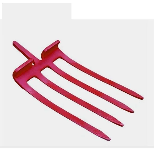 
garden fork F115 agricultural four-strand steel fork 