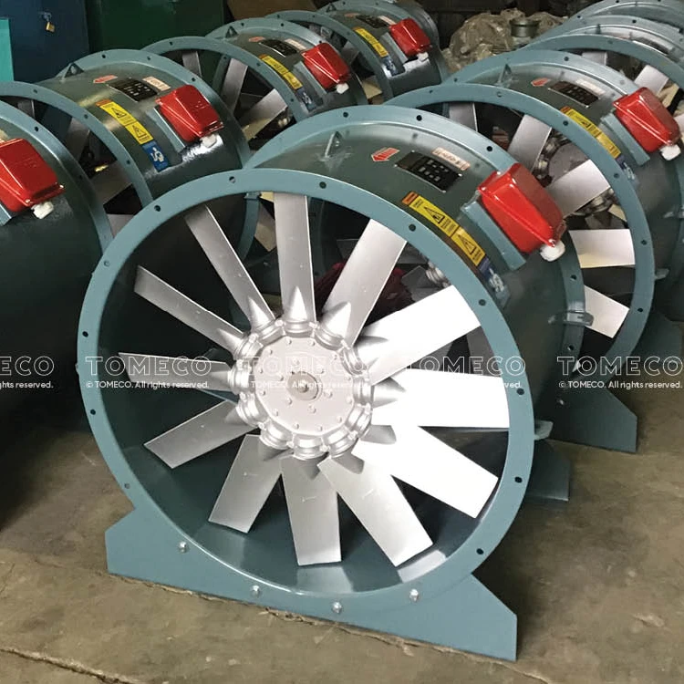 ADJUSTABLE PITCH AXIAL FANS - AFA.POG SERIES - DUCT MOUNTED