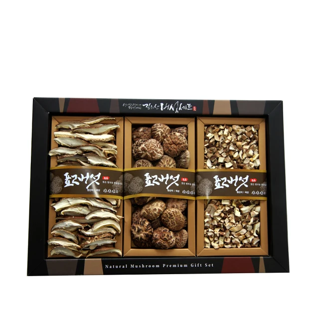 
Korean Shiitake Mushroom Dried Extract Shinnong Organic Harvest Slices 