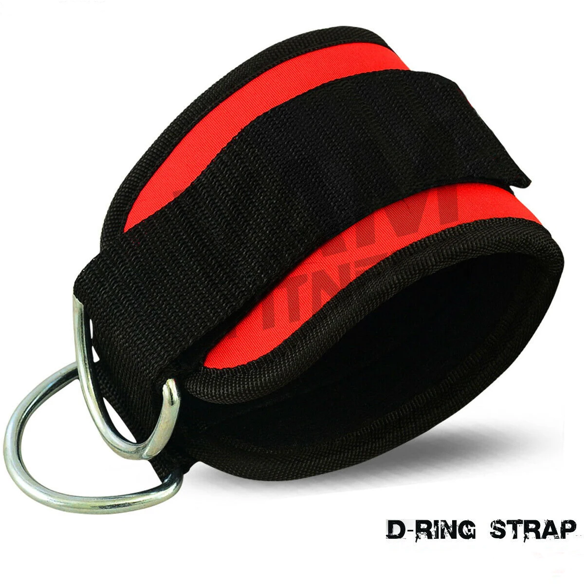 
Custom Logo Padded Ankle Strap For Cable Machine Workouts D Ring Ankle Brace straps Ankle Attach With Legs 