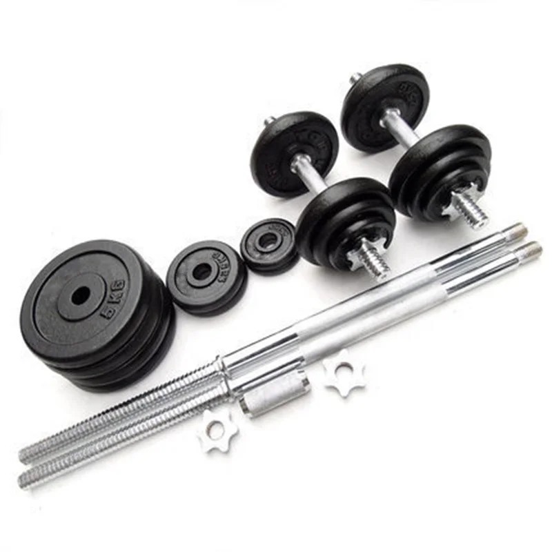 Artbell Adjustable Dumbbell Set Home Gym Exercise Loadable Dumbbell 40kg Chrome Handle 40kg Dumbbell Set