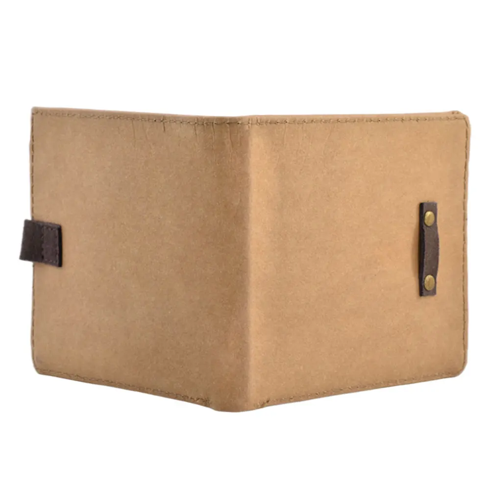 GREEN FIELD 2022 new design high quality washable kraft paper holders minimalist wallet for men