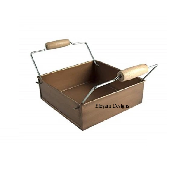 Metal Napkin Holder Table Top Decorative Wholesale Luxury Tissue Holder Customized Shape Handmade Designer Napkin Holder