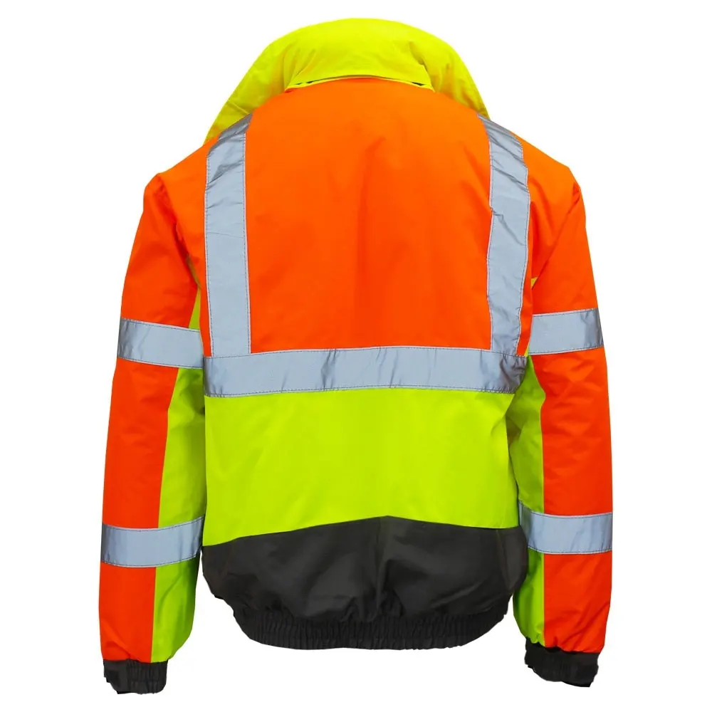  Safety Jacket Construction Reflective Clothes Environmental High Visibility Work wear