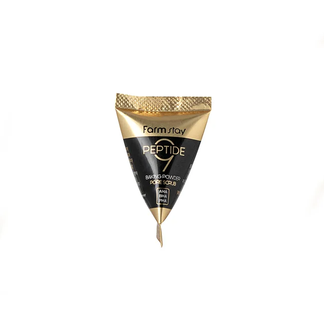 FARMSTAY PEPTIDE9 BAKING POWDER PORE SCRUB  - CPNP made in Korean Cosmetic - Exfoliation Moisturizing Pore Cleaner Nourishing