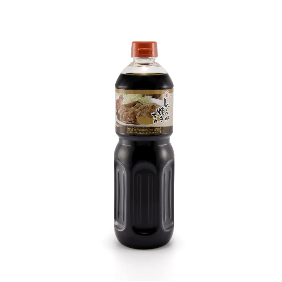ginger flavor Sweet and little salty Japanese Seasoning Sauce 1000ml in Pet Bottle Packaging
