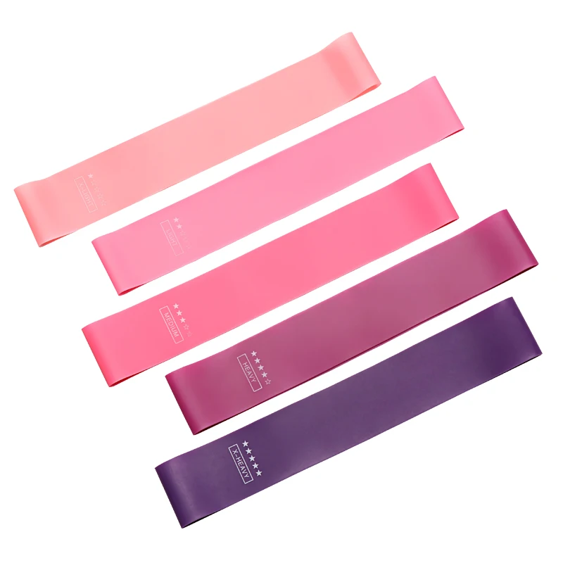 Training Rubber Exercise Gym Sports Elastic Bands Resistance