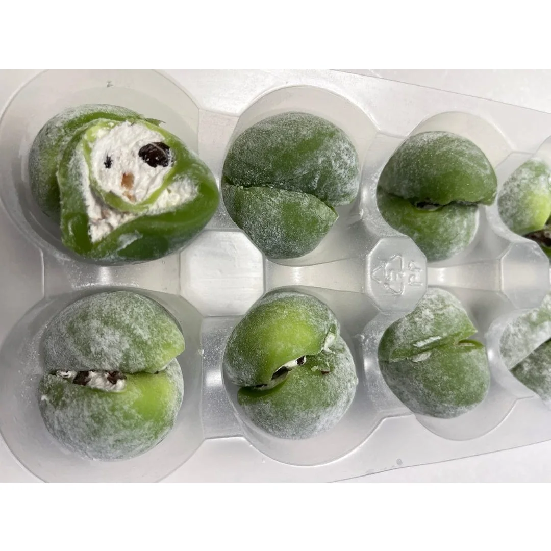 
Imported Sweet Desserts Matcha Azuki Cream Organic Premium Mochi Shipping Worlwide 