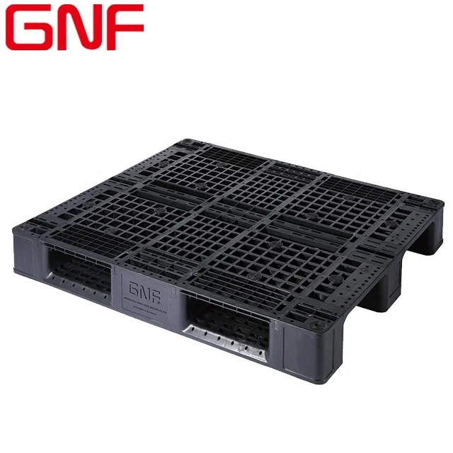 GNF 1200x1000 Heavy Duty 1 ton Durable single face HDPE Plastic Pallet