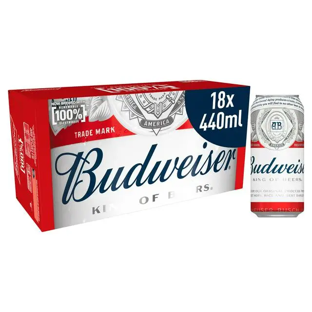 Bestverkopende Budweiser pils 660ml korting groothandelsprijs