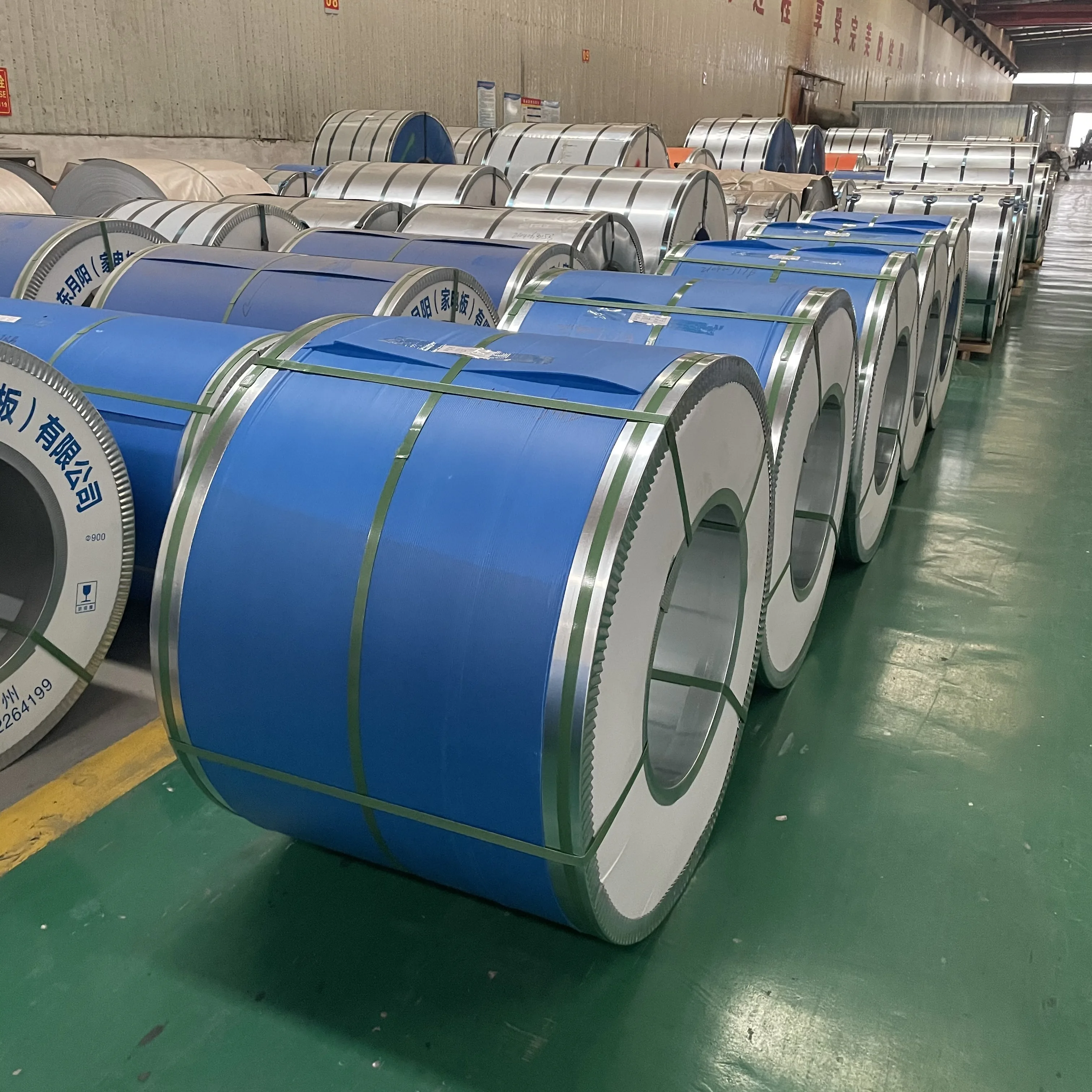 Китайская фабрика низкая цена стальная катушка с цветным покрытием PPGL оцинкованная алюминиевая GI