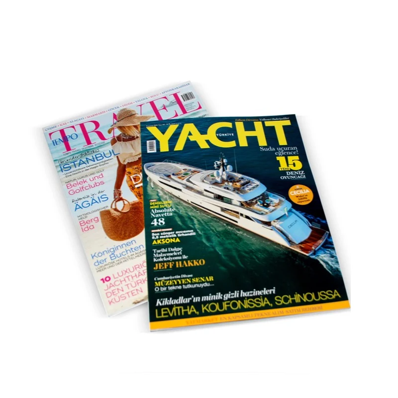 Customized A4 Hard and Softcover Book/Booklet/Magazine/Brochures Printing