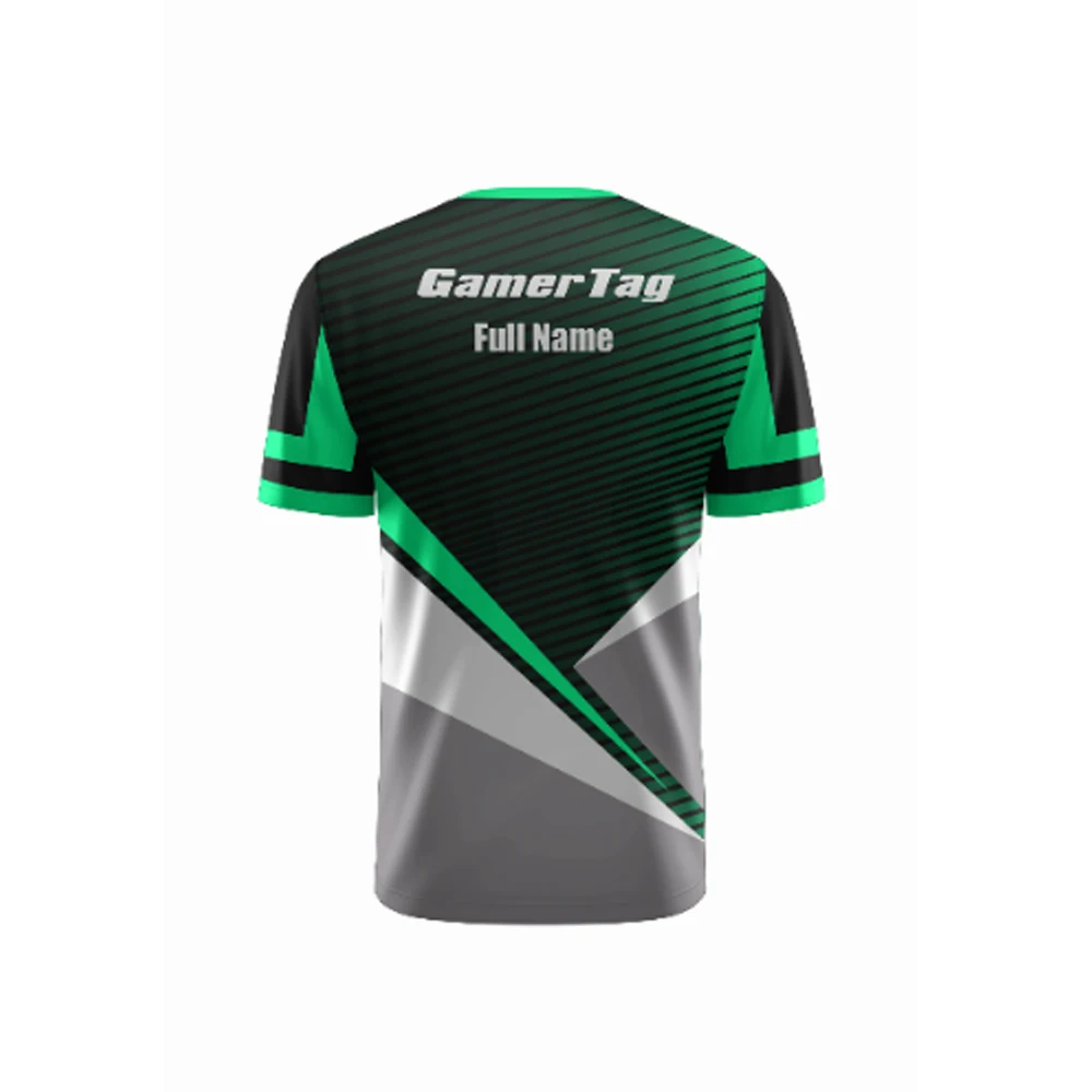 High Quality sublimation printed Free design Esports gaming jersey/shirts with Low Moq