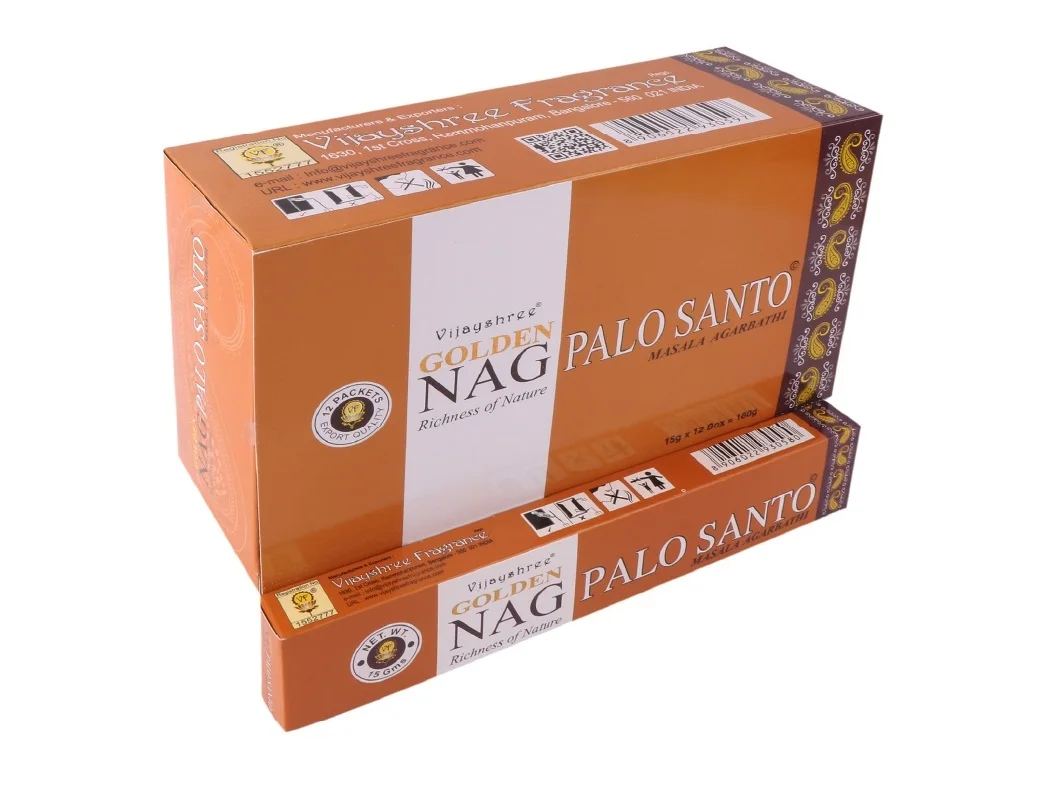 Private Brand Palo Santo Masala Handrolled 15gram Raw Incense Sticks