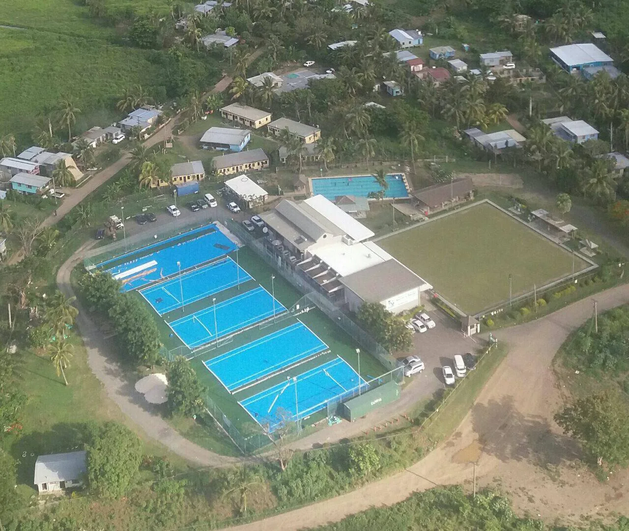 13mm blue padel court grass