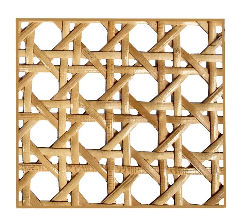 Best quality Factory price PE plastic Mesh Rattan Cane Webbing Roll Woven Natural Rattan Webbing Cane