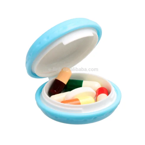 Милая маленькая круглая коробка для таблеток Макарон для аптеки, рекламный подарок