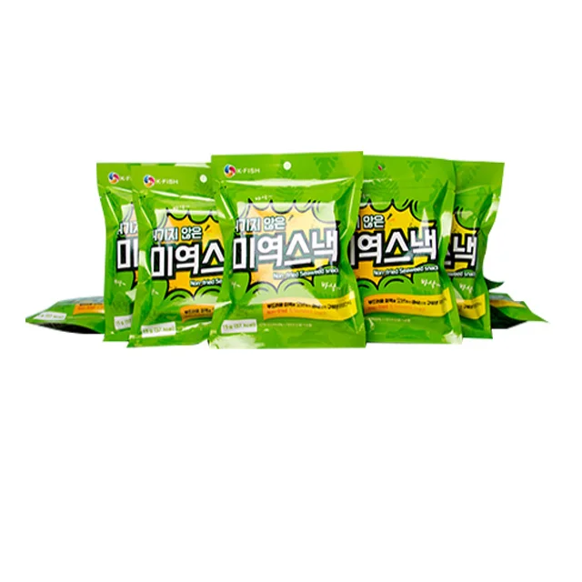 Easy to take Non-fried Seaweed snack Korean Premium Quality K-fish Seafood Export No oil Baked seaweed