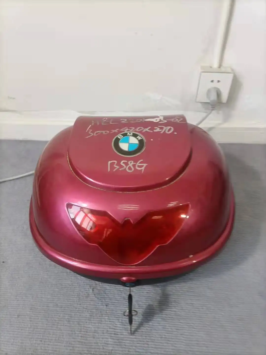 2022 Second Hand Top Box For Motorcycle Plastic Injection Mould Used Trunk Mold