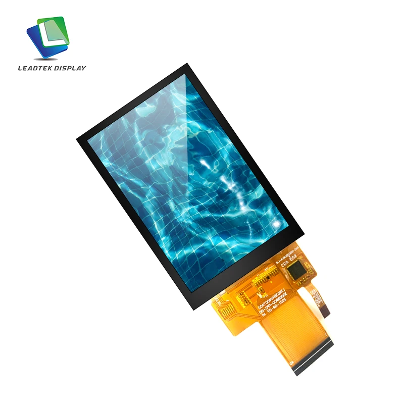 3.5inch G+G 320*480 with CTP 4line-SPI Interface display TN  tft lcd screen