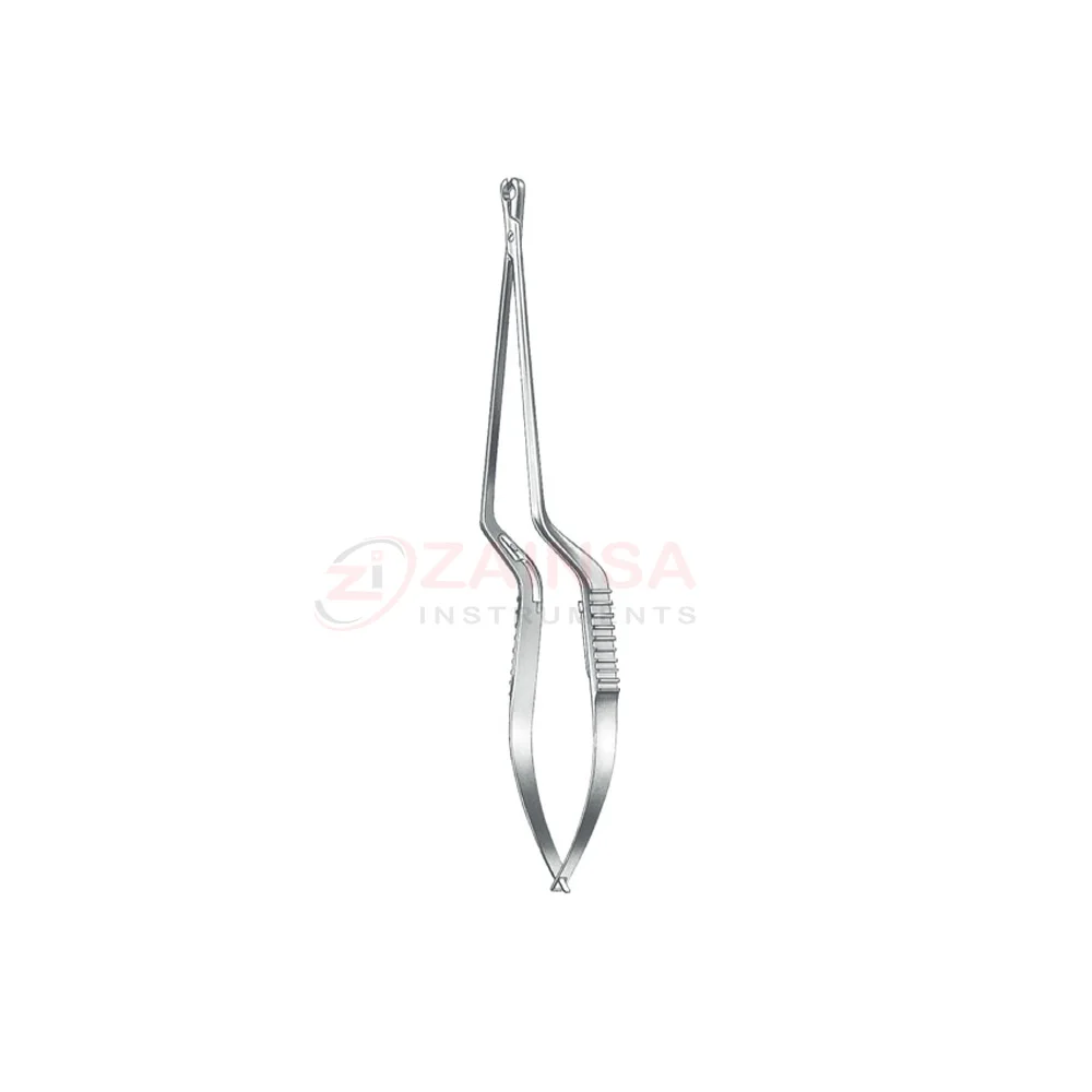 Bayonet Shape Applying Forceps for Mini Clips 18.5 cm Stainless Steel High Quality Scissors Used In Microsurgery