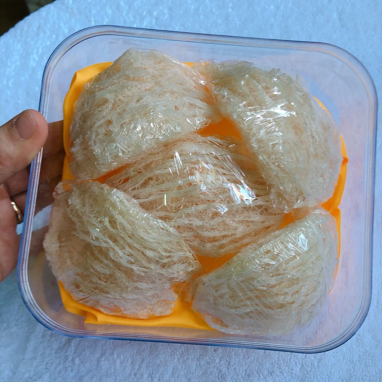 Лучший выбор безвкусные изысканные натуральные чистые гнезда для птиц поставляются в пластиковой коробке