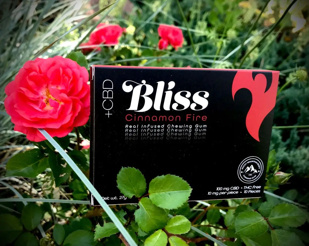 
Stress depression wellness sleep RMB CBD Chewing Gum - 10pack - 10mg/pc - 100mg - Cinnamon Fire 