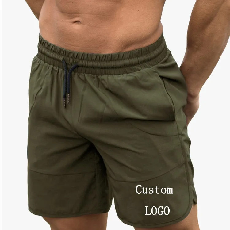 Wholesale Athletic Shorts Custom Workwear Print Mens Workout Fitness Athletic Gym Training Sports Shorts