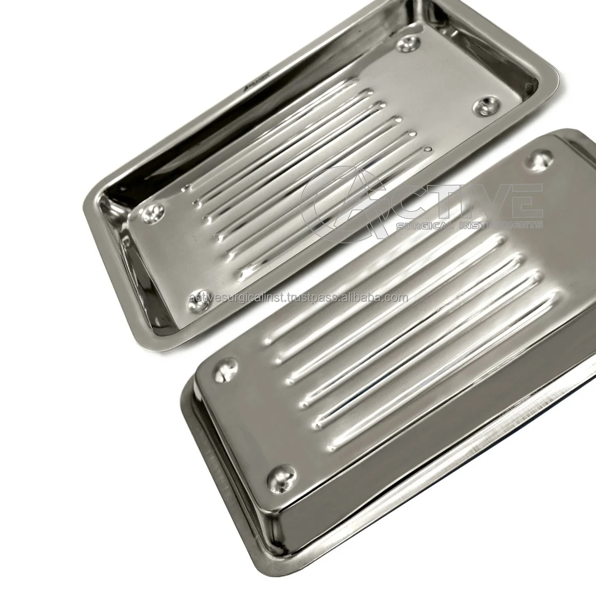 Medical Dental Instruments Scaler Tray SCALER TRAY Curettes explorers Mirrors Scalers Tray for 7pcs Tools 20 x 11cm Stainless CE