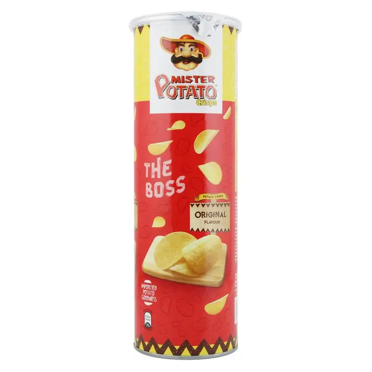 Оригинальные вкусовые чипсы мистер картофель 160 г