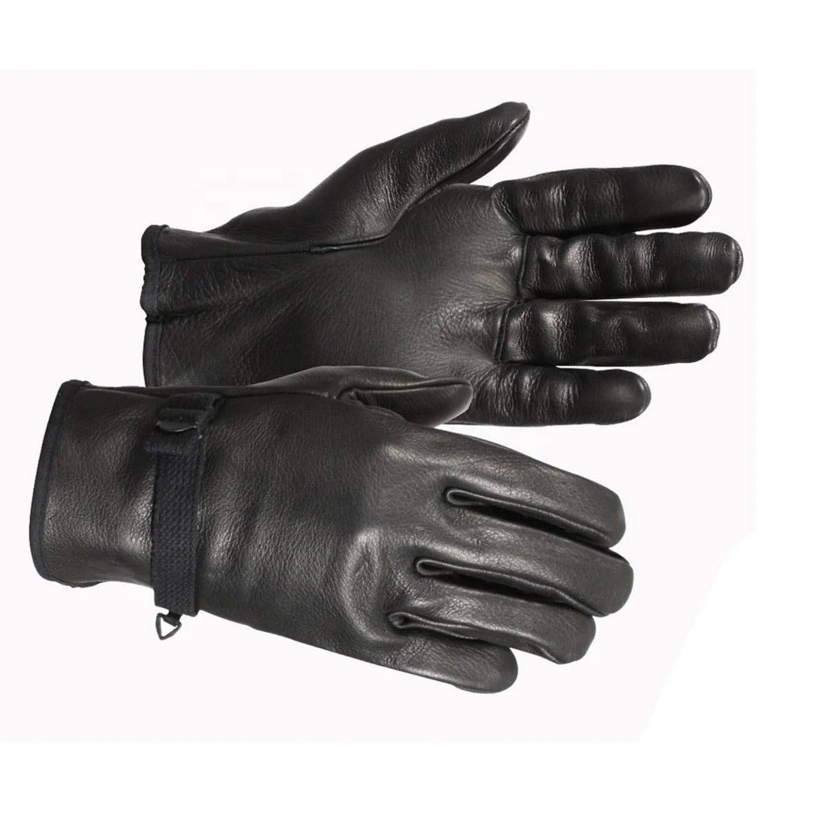 Leather Law Officers Tactical Touch Screen Wrist Cover Fashion Hunter Driving Rescue Combat Gloves