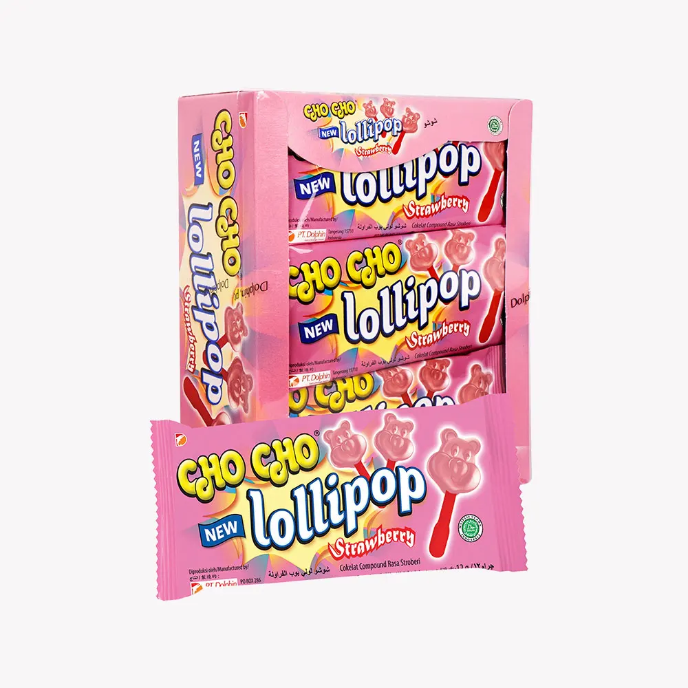 Cho Cho Lollipop Strawberry