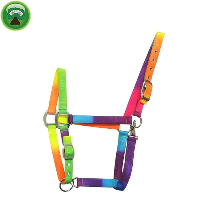  Nylon horses rope halter hardware