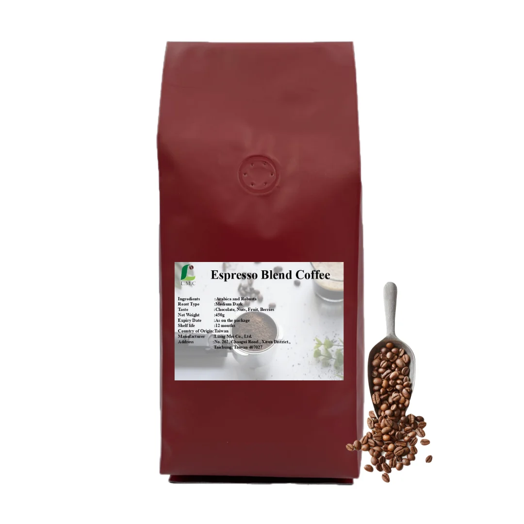 Готовая к отправке Высококачественная жареная кофейная зерна Robusta LMC по низкой цене, продажа с завода в Тайване