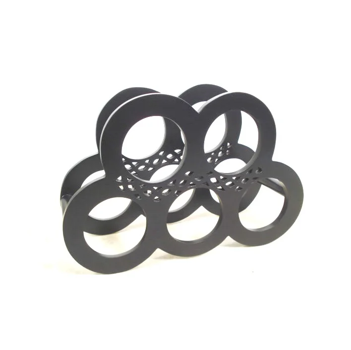 Silver Aluminium Wine Rack For Bar Hotel Home Use